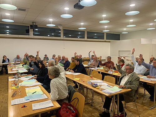 Sitzung des Grossen Kirchenrates im Pfarreisaal St. Antonius Bümpliz